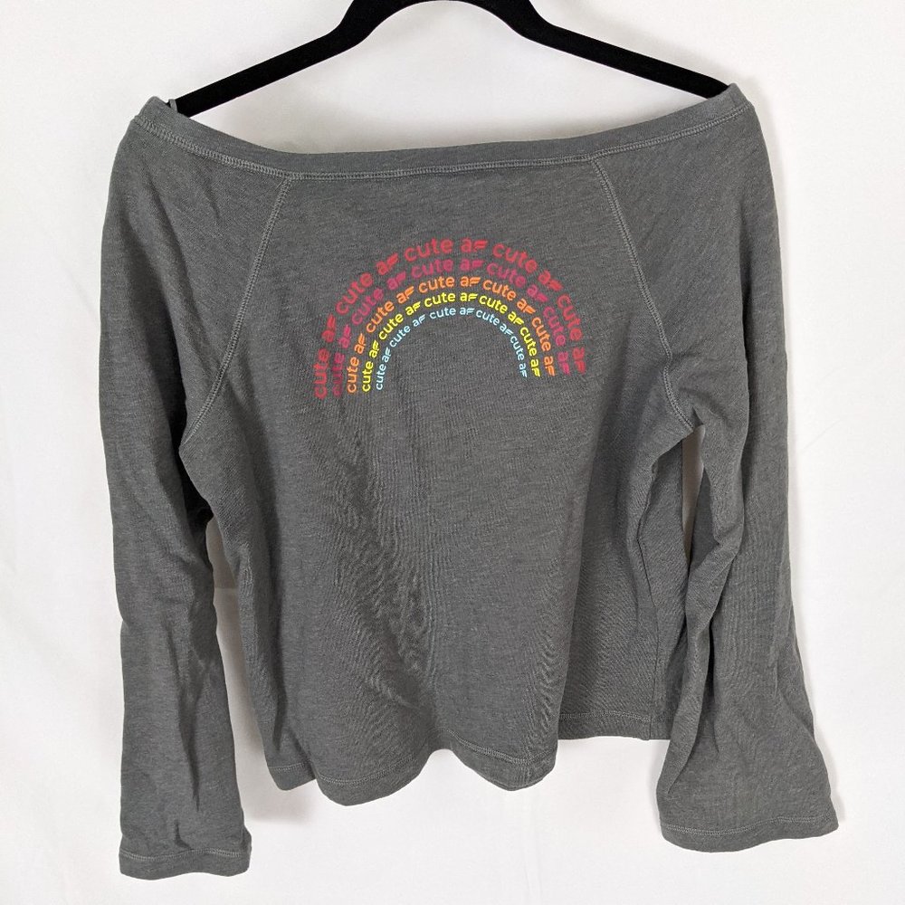 Fabletics Isabel Widesleeve Terry Pullover